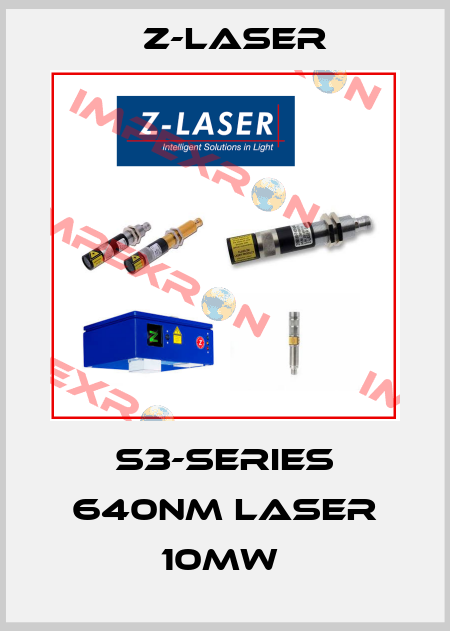 S3-Series 640nm Laser 10mW  Z-LASER