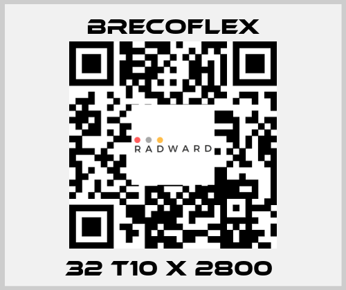 32 T10 x 2800  Brecoflex