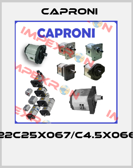 22C25X067/C4.5X066  Caproni