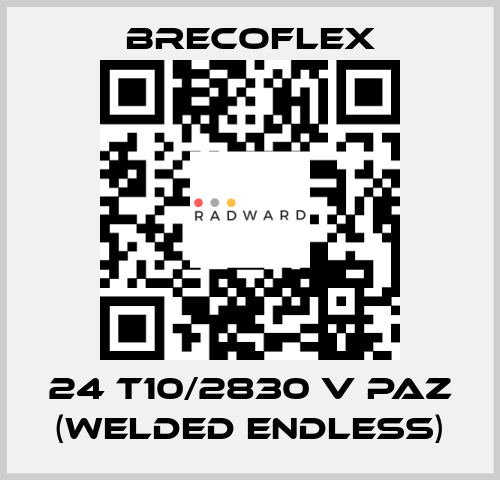 24 T10/2830 V PAZ (WELDED ENDLESS)  Brecoflex