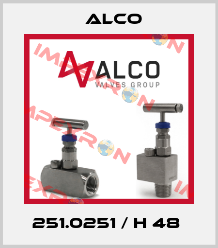 251.0251 / H 48  Alco