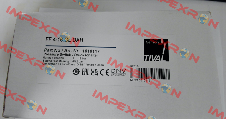 1010117 / FF 4-16 GL DAH Tival-Sensors
