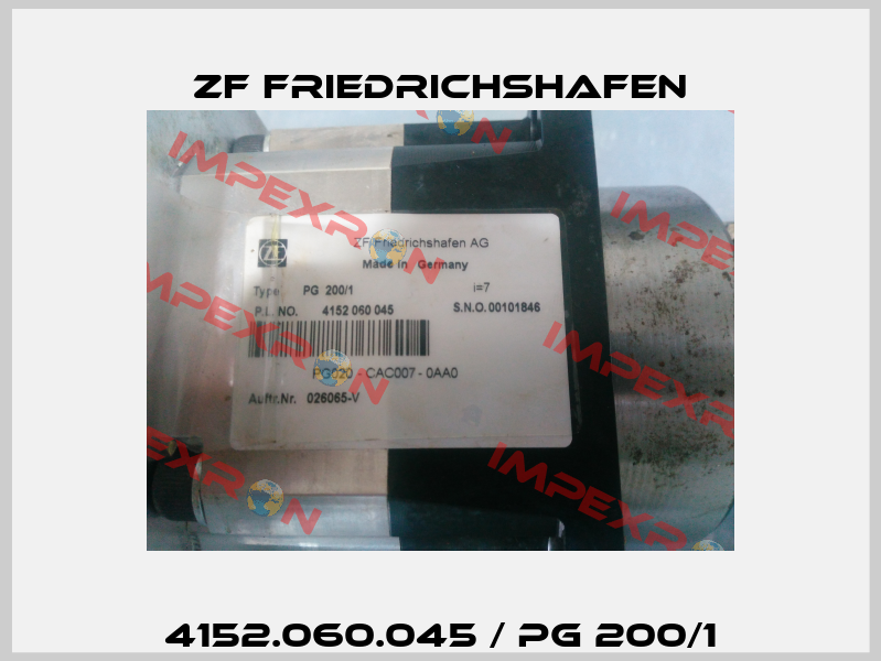 4152.060.045 / PG 200/1 ZF Friedrichshafen