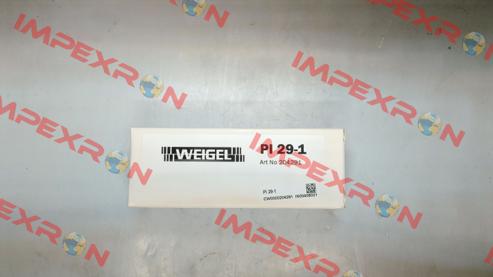 PI 29-1 / 644.0291 Weigel