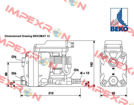 2000021, KA13A10A0  Beko