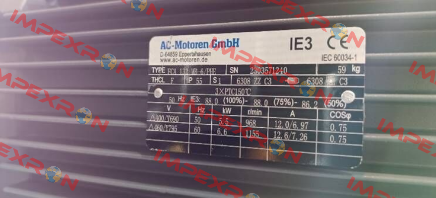 FCA 132 MB-6/PHE AC Motoren