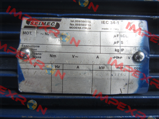 HFF 112M 6 B5 Seimec (Rossi)