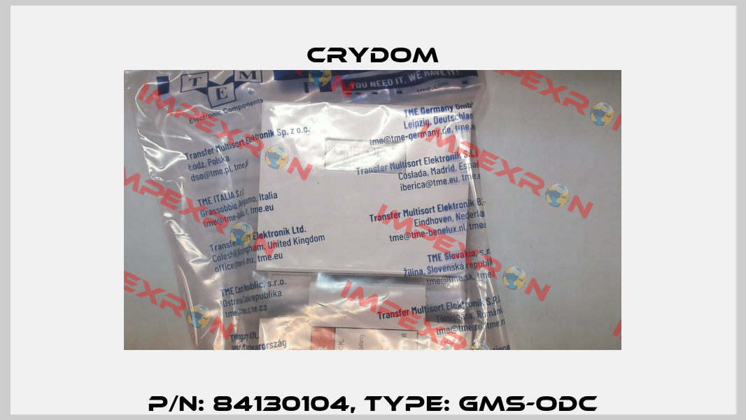 P/N: 84130104, Type: GMS-ODC Crydom