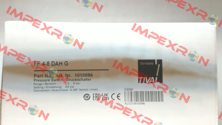 Art.No. 1010096, Type: FF 4-8 DAH G Tival-Sensors