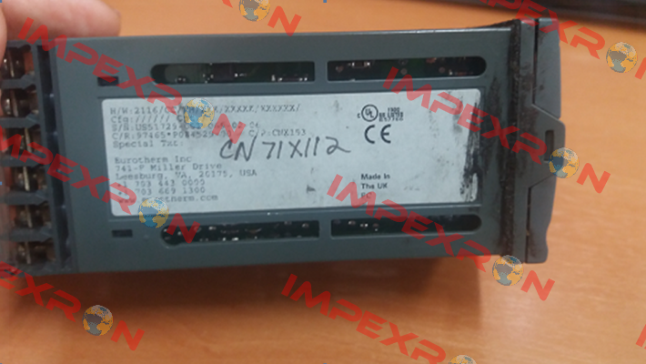 2116/CC/VH/XXX/XXXXX/XXXXXX obsolete replaced by 3216/CC/VH/XX/X/X/XXX/G/ENG/ENG Eurotherm