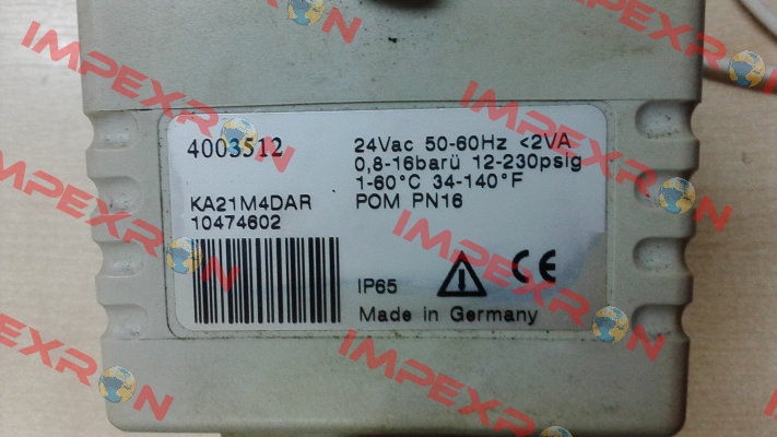 4003512, obsolete, replacement P/N: 4025224 Type: BEKOMAT 32U V  Beko