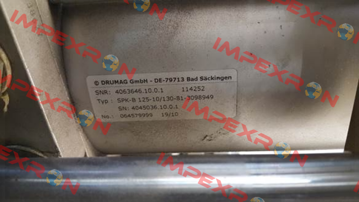 Repair kit for the cylinderSPK-B 125-10/130-81-3098949 -  not available  Specken Drumag