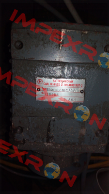P/N: 800.02040.00491.0 Type: S040HG IEC63C  Carl Rehfuss