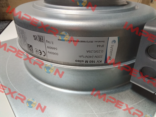 25372 KV 160M sileo Systemair