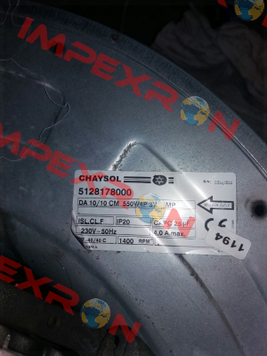 V 710063 DA 10/10 550 Chaysol