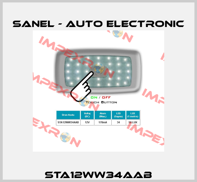 STA12WW34AAB SANEL - Auto Electronic