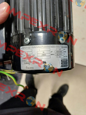 34R6BFCI SN:X760316 BODINE ELECTRIC