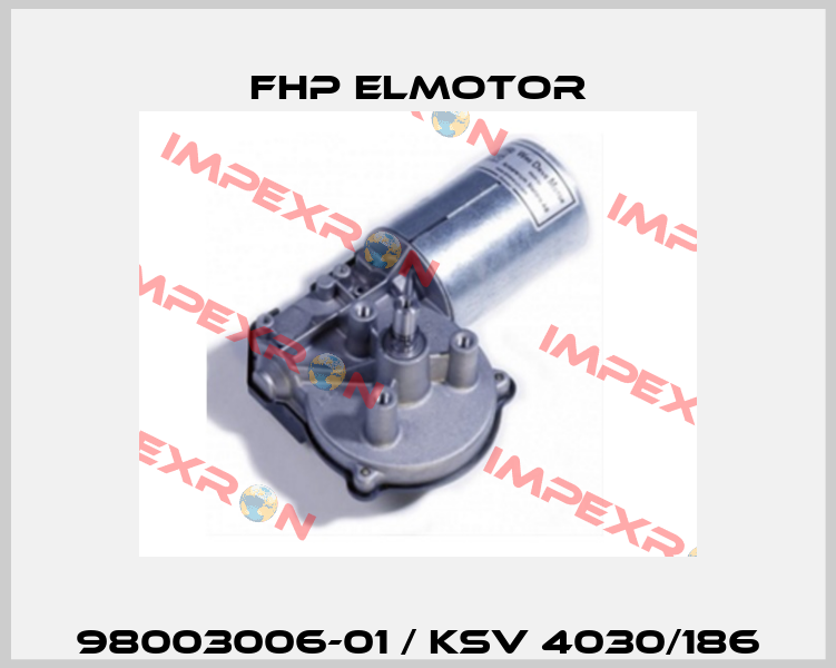 98003006-01 / KSV 4030/186 Fhp Elmotor