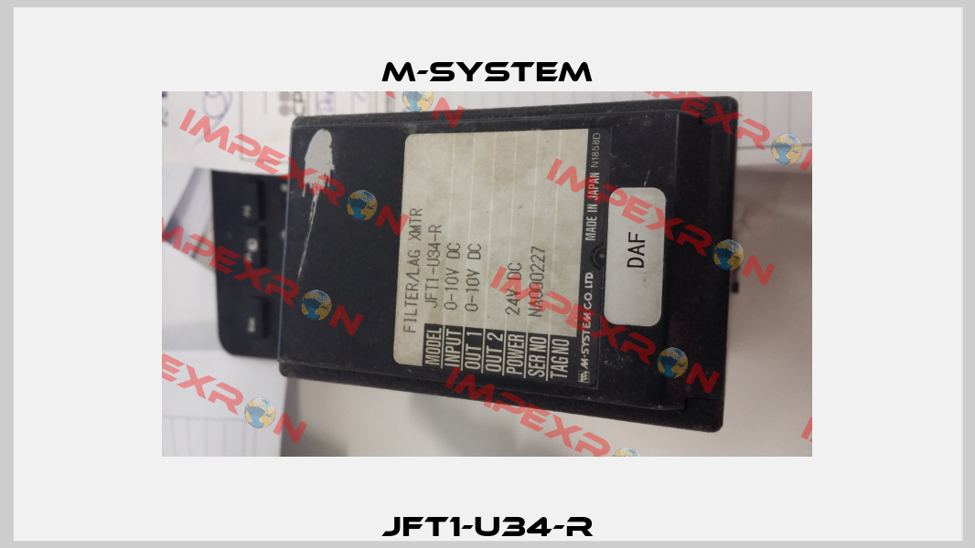 JFT1-U34-R M-SYSTEM