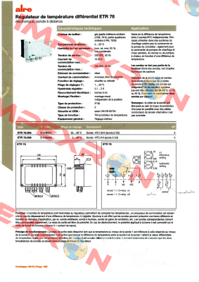 P/N: D4780041 Type: ETR 78.005  Alre