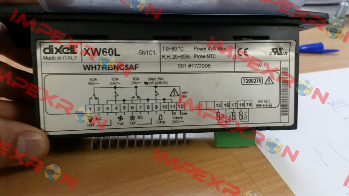 XW60L 5N1C1 OEM (WH7RBNC5AF) Dixell