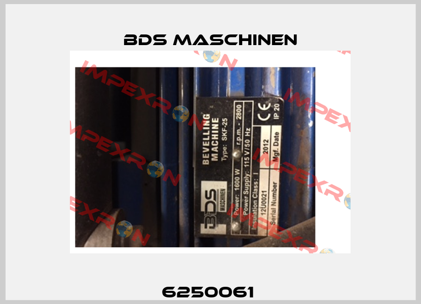 6250061  BDS Maschinen