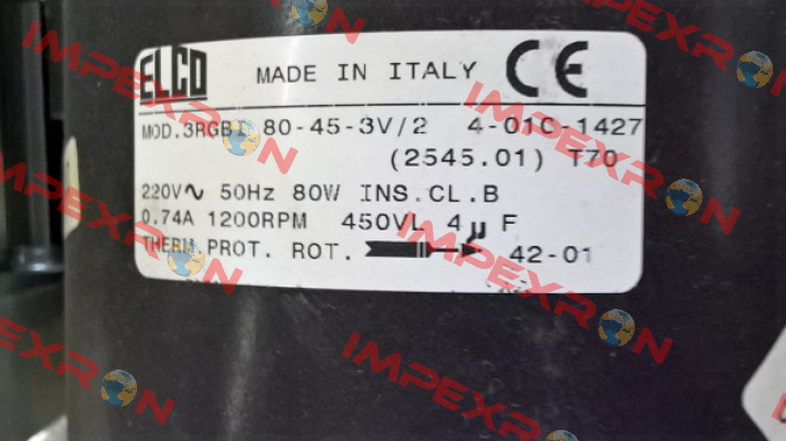 3RGBI 80-45-3V/2  4-019-1427 Elco