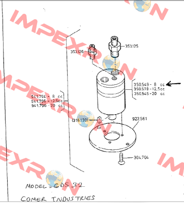 GDS32C1F20  Comer Industries
