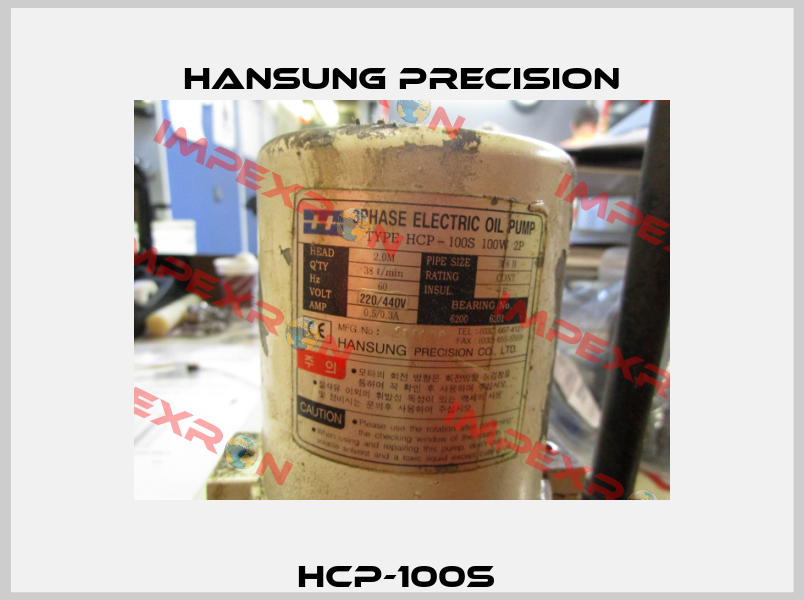 HCP-100S  Hansung Precision