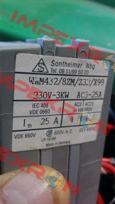 WAM432/8ZM/Z32SF/X99 Sontheimer