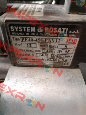 PE40-45GPAV12 System di Rosati