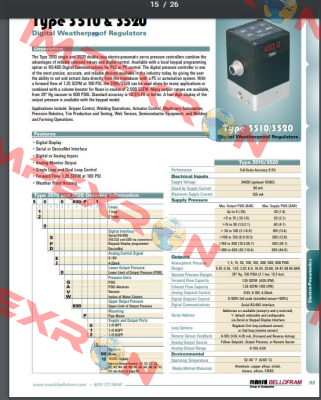 520SI0G150P2154   Bellofram