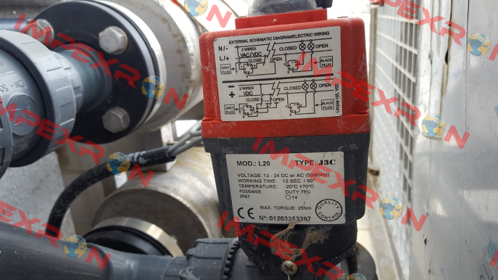 motor for valve Model L20  type J3C J+J Automation