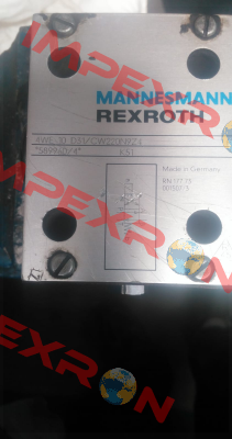 589960/4* - 4 WE 10 D31/CW220N9Z4 same as P/N: R900589960 Type: 4WE 10 D3X/CW230N9Z4  Rexroth