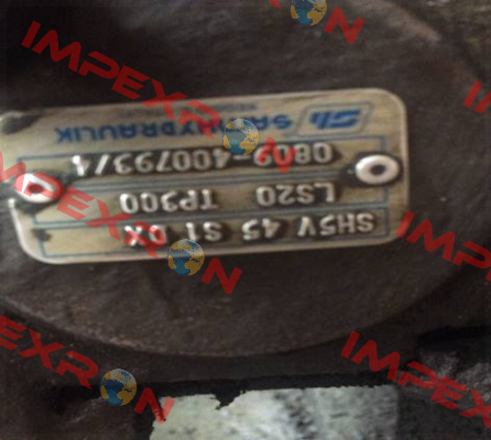 SH5V 45 S1 DX LS20 TP300 - replaced with S5AVP045 45 0 ME 02 S10 DX LSPCX 20  Sam Hydraulik