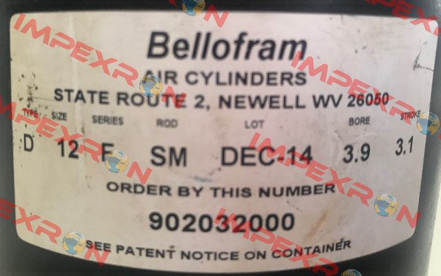902-032-000 Bellofram