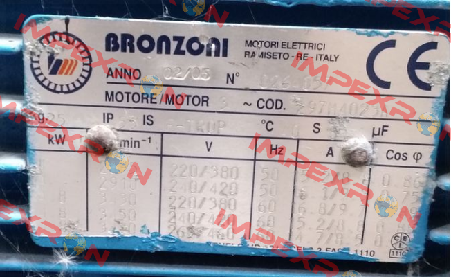 0264057 (OEM) Bronzoni