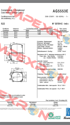 3AR3-10T obsolete, replacement RVA7AB3D Tecumseh