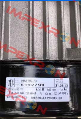 19NFB6073 *5192799* "AD15WW0015" Smen