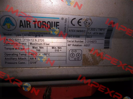 SC01200-6UF10F1227AZ Air Torque