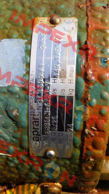 Type: F8S5  N-6/8A-V obsolete, replacement E8P65-6/5A-V CAPRARI