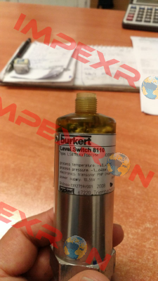 P/N: 00558958, Type: LS8110.XXTGBTPM old code/new code P/N: 00558958, Type: 8110-GM85-VHKL-N4-0-S1-2-BEP/DC-5 * NF08 Burkert