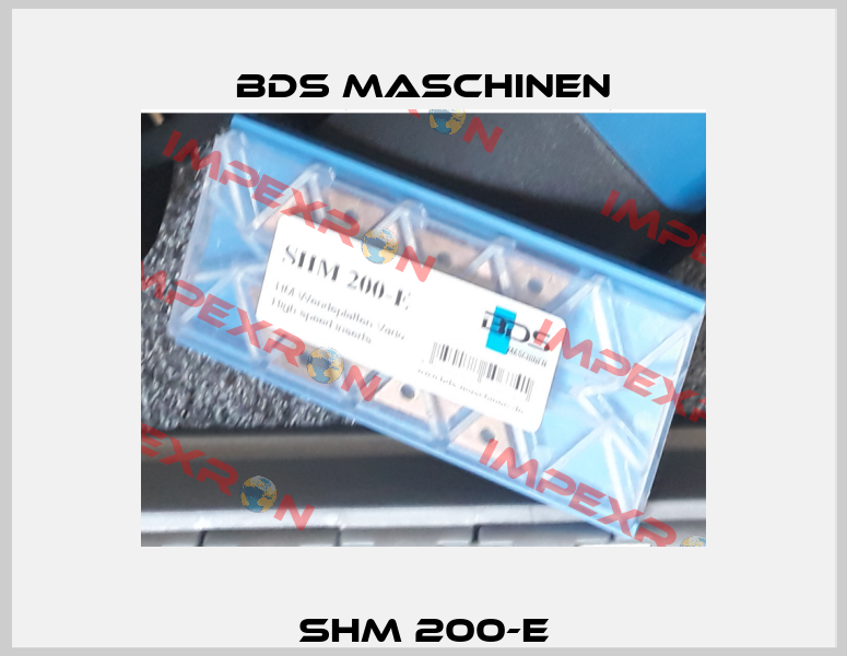 SHM 200-E BDS Maschinen