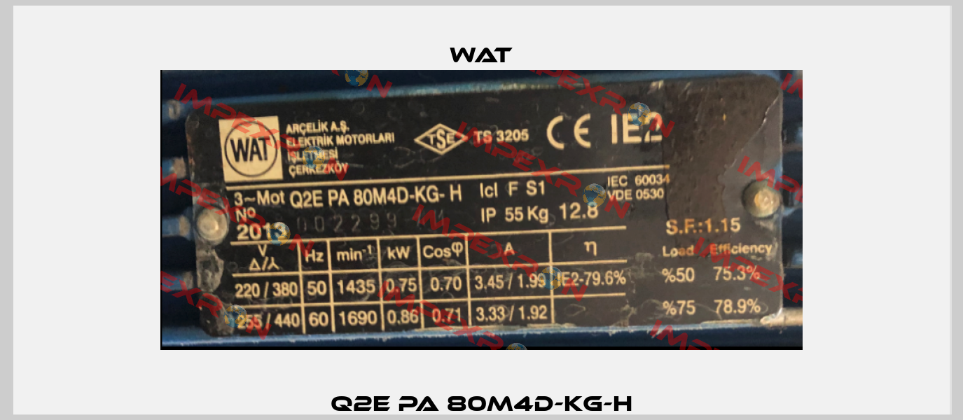 Q2E PA 80M4D-KG-H WAT