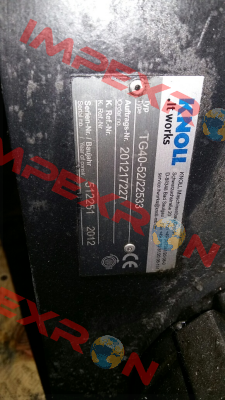 TG 40-52/22 533-1-0-0-1-0-0-0-0-0 KNOLL