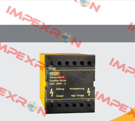 AGH150W-4 AC 0-1150 V, DC 0-1760 V Bender