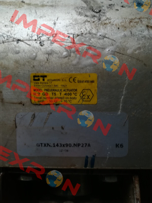 Actuator repair kit for GTXN.143x90.NP27A GT Attuatori