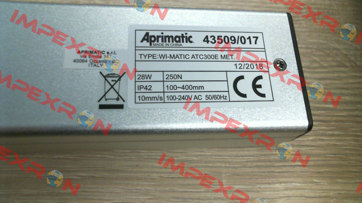 43509/017 Aprimatic