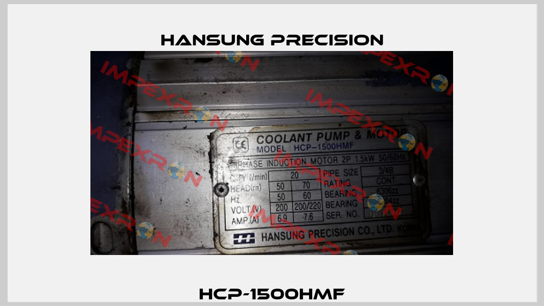 HCP-1500HMF Hansung Precision