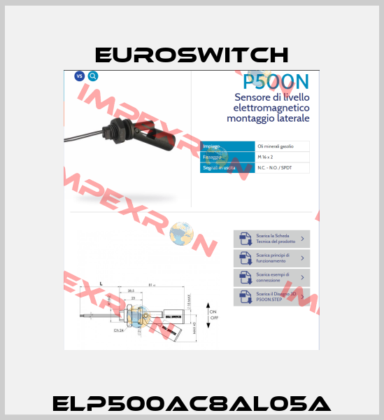 ELP500AC8AL05A Euroswitch